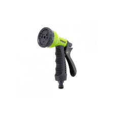 Пістолет для поливу Presto-PS насадка на шланг пластик 8 режимів (GREEN) 7202G