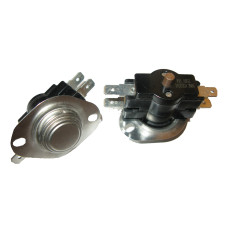 Відсікач бойлера (1) Китай KSD301C/16A/250V/90°C/аварійний термостат/2вуха під болти/Gorenje