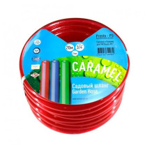 Шланг Caramel 3/4 ( 20м ) садовий для поливу "Чевоний" Italy