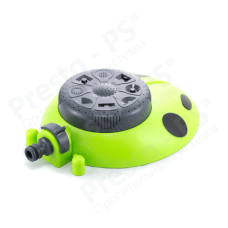 Дощувач для поливу Presto-PS (GREEN) зрошувач багатофункціональний 8 режимів Божа корівка 8112G