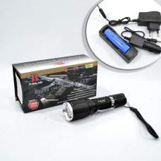 Ліхтарик акум. ручний "POLICE" BL-1860 T6 USB зарядка