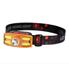 Фонарик налобний акумул НХ-209/ 4+1 Led