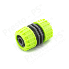 З'єднання 1/2-1/2 для шланга полив. Presto-PS (GREEN) муфта ремонтна 25шт/уп 5808G