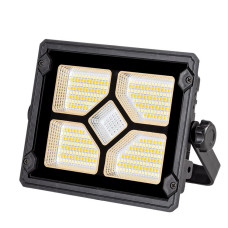 Ліхтарик-прожектор акумул W884-1 (404LED) cонячна панель/Powerbank/Type-C