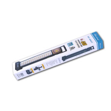 Фонарик акумуляторний діодний HEL-6866 (5 режимів) 48LED сонячна панель+Powerbank