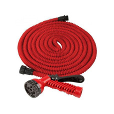 Шланг садовий 2,5м/12,5м РОЗТЯГУЮЧИЙ для поливу Magic Hose  25FT ПОЛІЕСТЕР з пістолетом 7 реж.
