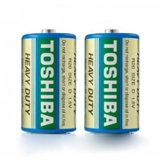 Батарейка TOSHIBA R20 ( БОЧКА ) 2шт/уп (ЦІНА ЗА УПАКОВКУ)