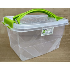 Контейнер Handy Box 7.8л універсальний/кришка з ручками/318 х225 х175мм/продукти/канцелярія/рибалка
