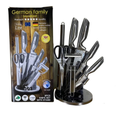 Набір Кухонних Ножів German Family GF-S09 Professional на підставці в коробці