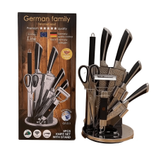 Набір Кухонних Ножів German Family GF-S11 Professional на підставці в коробці