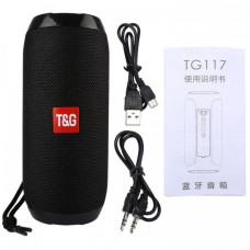Портативная Bluetooth колонка/MP3 плеер TG-117/радіо/AUX/USB/microSD/водостійка