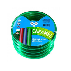 Шланг Caramel 3/4 ( 20м ) садовий для поливу "ЗЕЛЕНИЙ" Italy