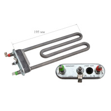 Тен пральна машина TERMOWATT 1800W/L-195мм під датчик/без борта