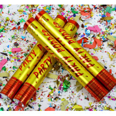 Хлопушка-Серпантин пневматична 30см PARTY POPPER