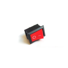 Кнопка клавішна ВКЛ/ВИКЛ KCD-1 / 2 конт. 6А-250V/10A-125V