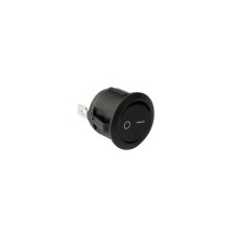 Кнопка клавішна ВКЛ/ВИКЛ KCD-1 / 2 конт. 6А-250V/10A-125V (КРУГЛА)