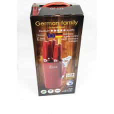 Набір Кухонних Ножів German Family GF-S22 з підставкою