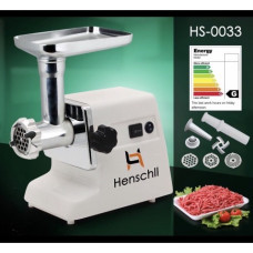 Електромясорубка Henschll HS-0033 2500W/+ насадка для ковбас