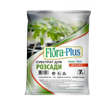 Торф'яний субстрат для РОЗСАДИ "FLORA-PLUS' 7л