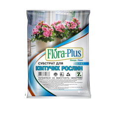Торф'яний субстрат для КВІТУЧИХ "FLORA-PLUS' 7л