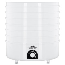 Сушка для фруктів Monte MT-1663 600Вт (6 лотків/2 сита) 47 х 38 х 38 см