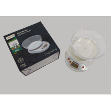Вага кухонна з чашою Rainberg 5000г/1g 1,5V  RB-01 (24 шт/ящ)