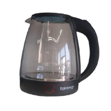 Електрочайник дисковий Rainberg RB-2240 / 2л. / скло/1500W 12 шт/ящ