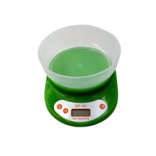Вага кухонна з чашою DT-01/5000g/1g/кругла чаша   24шт/ящ