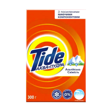 Порошок для прання Tide 300г Ручне ( Альпійська свіжість )  24шт/уп