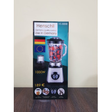 Блендер HENSCHLL HS-8888 1500W + КАВОМОЛКА 4шт/ящ.